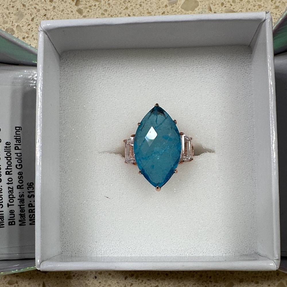 Bomb Party 2025 Collection for a Cause Color Change Ring size 5, RG Plating NWT